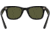 Ray-Ban WAYFARER RB4340 Sunglasses 601/58-50 - Black Frame, Green Polarized Lenses