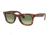 Ray-Ban WAYFARER RB4340 Sunglasses 63974M-50 - Red Havana Frame, Green Gradient Green Lenses