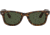 Ray-Ban WAYFARER RB4340 Sunglasses 710-50 - Havana Frame, Green Lenses