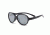 Real Kids Shades Black Aviator Flex Fit Frame with Silver Mirror Lens 2+, Unisex 2SKYBLK