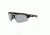 Real Kids Shades Black Sweep Polycarbonate Frame with Blue Mirror Lens 7+, Unisex 7BLZBLK