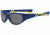 Real Kids Shades Boy's Unbreakable Sunglasses, Navy/Yellow Frame with Smoke Lens, Toddler 2DISNVYL