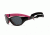Real Kids Shades Girl's Unbreakable Adventure Sunglasses, Black/Cherry Pink Frame with Polarized Smoke Lens, Youth 7ADVBKCPP2