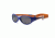 Real Kids Shades Navy/Orange Double Injection Flex Fit Removable Band Frame with PC/Polarized Lens 4+, Boys 4EXPNVORP2
