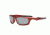 Real Kids Shades Storm Sunglasses, Red Frame with Silver Mirror Lens, Youth 7STORED