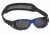 Real Kids Shades Xtreme Sports Sunglasses 3-7 Years - Royal Matte Metallic &amp; Shiny Black w/ Black Mesh Band 37XTRSBLKBLU