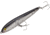 Rebel Lures Rebel Jumpin Minnow Topwater Bait, 4 1/2in, 1/2 oz, Floating, Silver/Black, T2001S