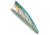Rebel Lures Rebel P60G1 Pop-R Topwater Bait, 2 1/2in, 1/4 oz, Floating, Silver/Blue, P6003