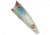 Rebel Lures Rebel Pop-R Topwater Bait, 2 1/2in, 1/4 oz, Floating, Clear/Red Mouth, P6054