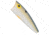 Rebel Lures Rebel Pop-R Topwater Bait, 2 1/2in, 1/4 oz, Floating, Foxy Shad, P6075