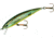 Rebel Lures Rebel Tracdown Ghost Minnow, Sinking, Black Back/Orange Belly, 2 1/2in, 1/8oz, TD47543
