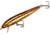 Rebel Lures Rebel Tracdown Minnow 10, Slick Brown Trout, 3-1/2in 3/8 oz, TD10494