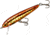 Rebel Lures Rebel Tracdown Minnow 50, Slick Brown Trout, 2-1/2in 5/32 oz, TD50494