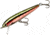Rebel Lures Rebel Tracdown Minnow 50, Slick Rainbow Trout, 2-1/2in 5/32 oz, TD50493