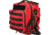 Red Rock Outdoor Gear Blow Out Bag, Red with Black Webbing, FA-80123RB