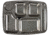 Red Rock Outdoor Gear Stainless Steel Food Tray, Black, 06-816