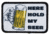 Red Rock Outdoor Gear Morale Patch, Hold My Beer, 97-105
