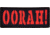 Red Rock Outdoor Gear Morale Patch, OORAH!, 97-065