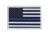 Red Rock Outdoor Gear Morale Patch, Thin Blue Line Flag, 97-069