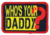 Red Rock Outdoor Gear Morale Patch, Who's Your Daddy, 97-100