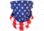 Red Rock Outdoor Gear MultiGaiter, USA Flag, 70-2012-10