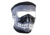 Red Rock Outdoor Gear Neoprene Face Mask, Gray/Black Skull, 70-2004-09