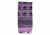 Red Rock Outdoor Gear Shemagh Head Wrap, Skull w/ Crossbones Purple/Black, 70-28