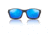 Redfin Polarized Dock Tortoise Sunglasses, MBlack Frame, Coastal Blue Polarized Lens, One Size, 1201
