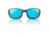 Redfin Polarized Wassaw Sunglasses, MBlack Frame, Gulf Blue Polarized Lens, One Size, 1301
