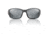 Redfin Polarized Wassaw Sunglasses, MBlack Frame, Shad Mirror Polarized Lens, One Size, 1304