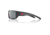 Redfin Polarized Wassaw Sunglasses, MBlack Frame, Shad Mirror Polarized Lens, One Size, 1304