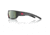 Redfin Polarized Wassaw Sunglasses, MBlack Frame, Shallow Mirror Polarized Lens, One Size, 1303
