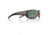 Redfin Polarized Wassaw Sunglasses, MBlack Frame, Shallow Mirror Polarized Lens, One Size, 1303