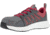 Reebok Fusion Flexweave Athletic Work Shoe - Womens, Medium, Grey/Red, 8.5, 690774487338