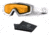 Revision Snowhawk Goggle System Basic Kit, Vermillion Lens, White Frame, 4-0101-0014