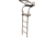 Rhino Blinds Ladderstand, 17ft, Black/Steel, RTL-100
