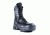 Ridge Outdoors Ghost Steel Toe Leather Boot,Zipper,Slip Resistant,10 Wide, Black 8010ST-10.0 WIDE