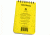 Rite in the Rain 3X5 NOTEBOOK - EMS, Yellow, 3 x 5 112