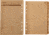 Rite in the Rain CALENDAR PACK - DAILY, Tan, 4/5/8 x 7 9260D