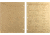 Rite in the Rain MONTHLY - MAXI TAB SET, Tan, 8 1/2 x 11 9260M-MX