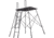 Rivers Edge Treestands 8 550 Tower, Black, 8 Foot, LM550T