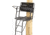 Rivers Edge Treestands Lockdown 2-Man Ladder Stand, Black, Medium RE654