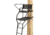 Rivers Edge Treestands Lockdown Wide 1-Man Ladder Stand, Black, Medium RE655