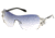 Roberto Cavalli RC926S-A Sunglasses - Shiny Palladium Frame Color, Gradient Smoke Lens Color