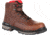 Rocky Boots Rams Horn Full-grain Leather Waterproof Composite Toe Work Boot - Men's, 9 US, Medium, Dark Brown, RKK0257-M-9