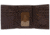 Rocky Heavy Pebble Leather Trifold Wallet, Brown, RY6013-200