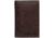 Rocky Heavy Pebble Leather Trifold Wallet, Brown, RY6013-200
