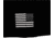 Rothco 2-Sided Security T-Shirt w/US Flag On Sleeve - Mens, Black, Small, 11040-S