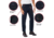 Rothco Active Flex Four Pocket Work Pants, Midnight Navy Blue, 30, 62061-MidnightNavyBlue-28Wx30L