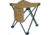 Rothco Collapsible 4 Leg Camp Stool, Coyote Brown, 45480-CoyoteBrown